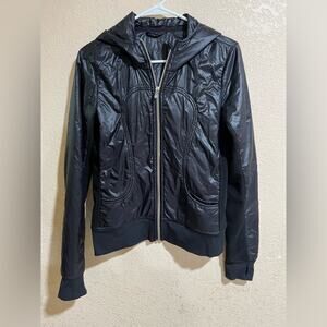 Lululemon UBA Puffer Hoodie Jacket in Lux Black 6